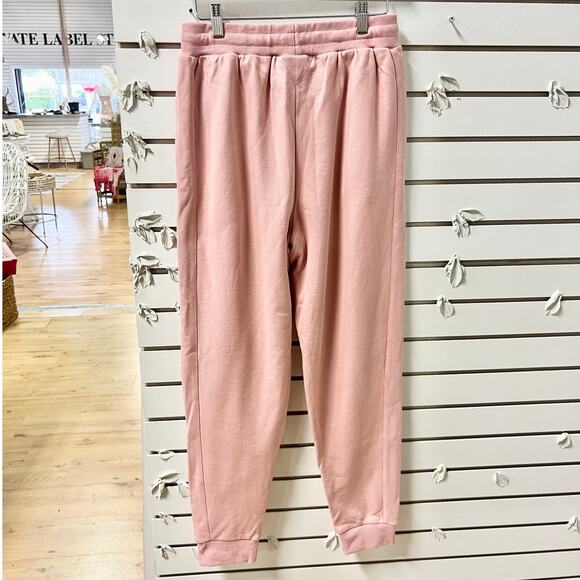 NWT Marchesa Active Remy Pull On Drawstring Soft Sweatpants Blush Women's Size M - Picture 7 of 8